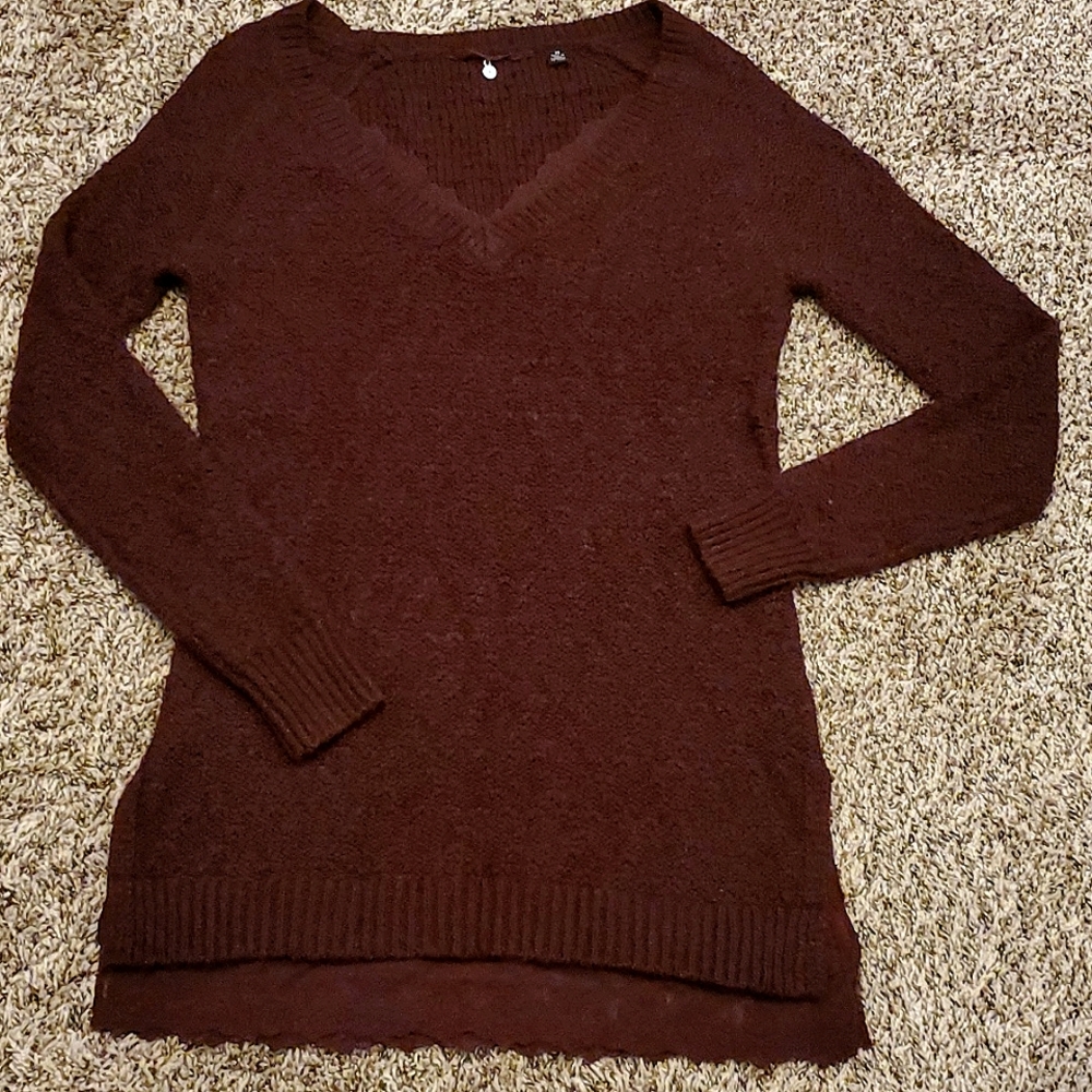 Purple V-Neck Sweater 💜